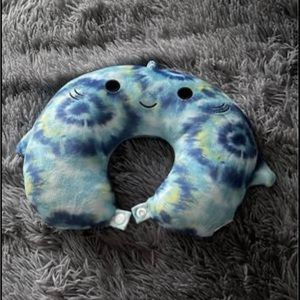 Squishmallow Neck Pillow - Luther the Whale Shark